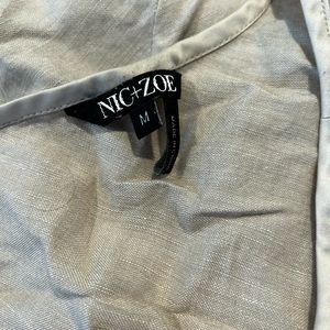 Nic & Zoe linen tank